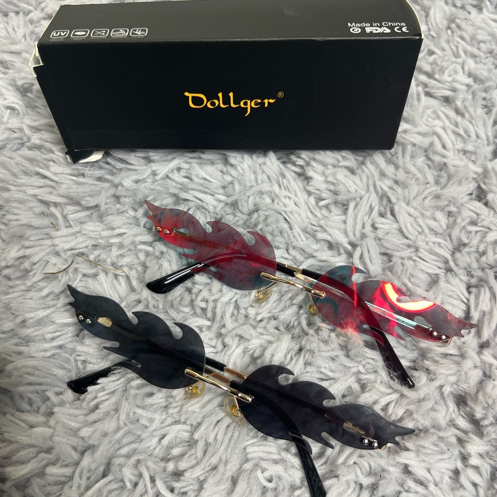 Flame Styled Sunglasses